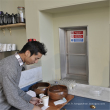 Ascenseur de Dumbwaiter résidentiel d&#39;ascenseur de petit service alimentaire de cuisine de 250kg